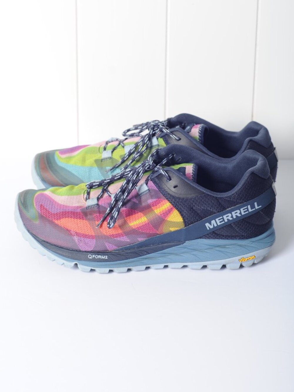 Women's Merrell Antora Rainbow Trail Shoe Size 10